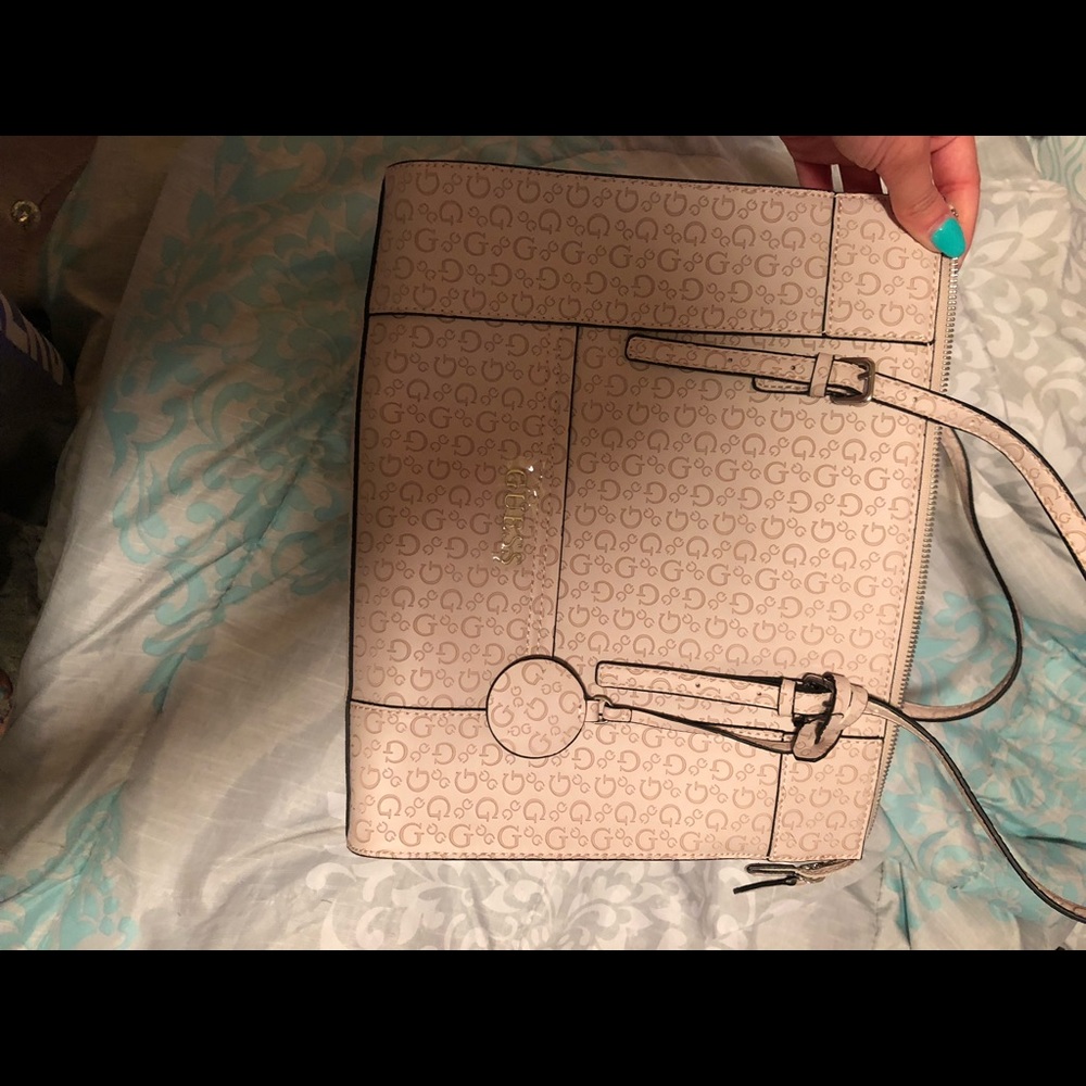 Guess pink purse